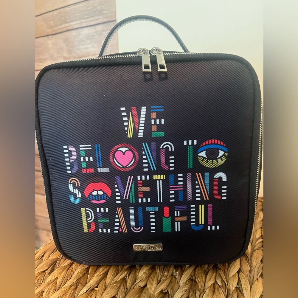Sephora Black Makeup Travel Bag